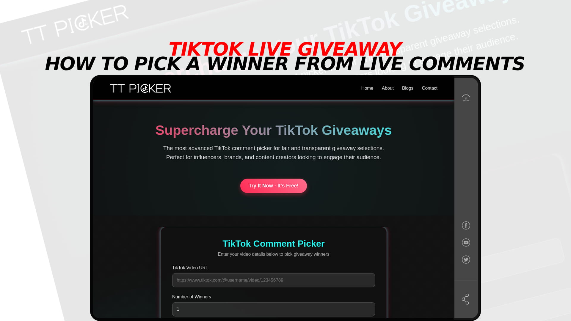 TikTok Live Giveaway: How to Pick a Winner from Live Comments