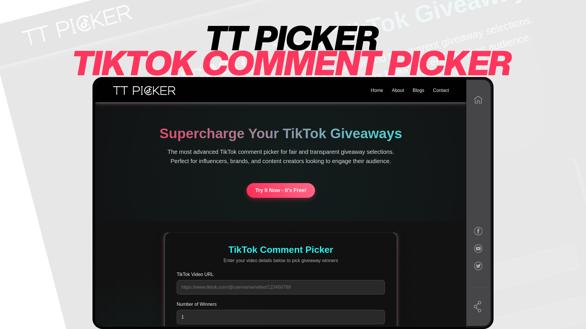 TT Picker - Tiktok Comment Picker
