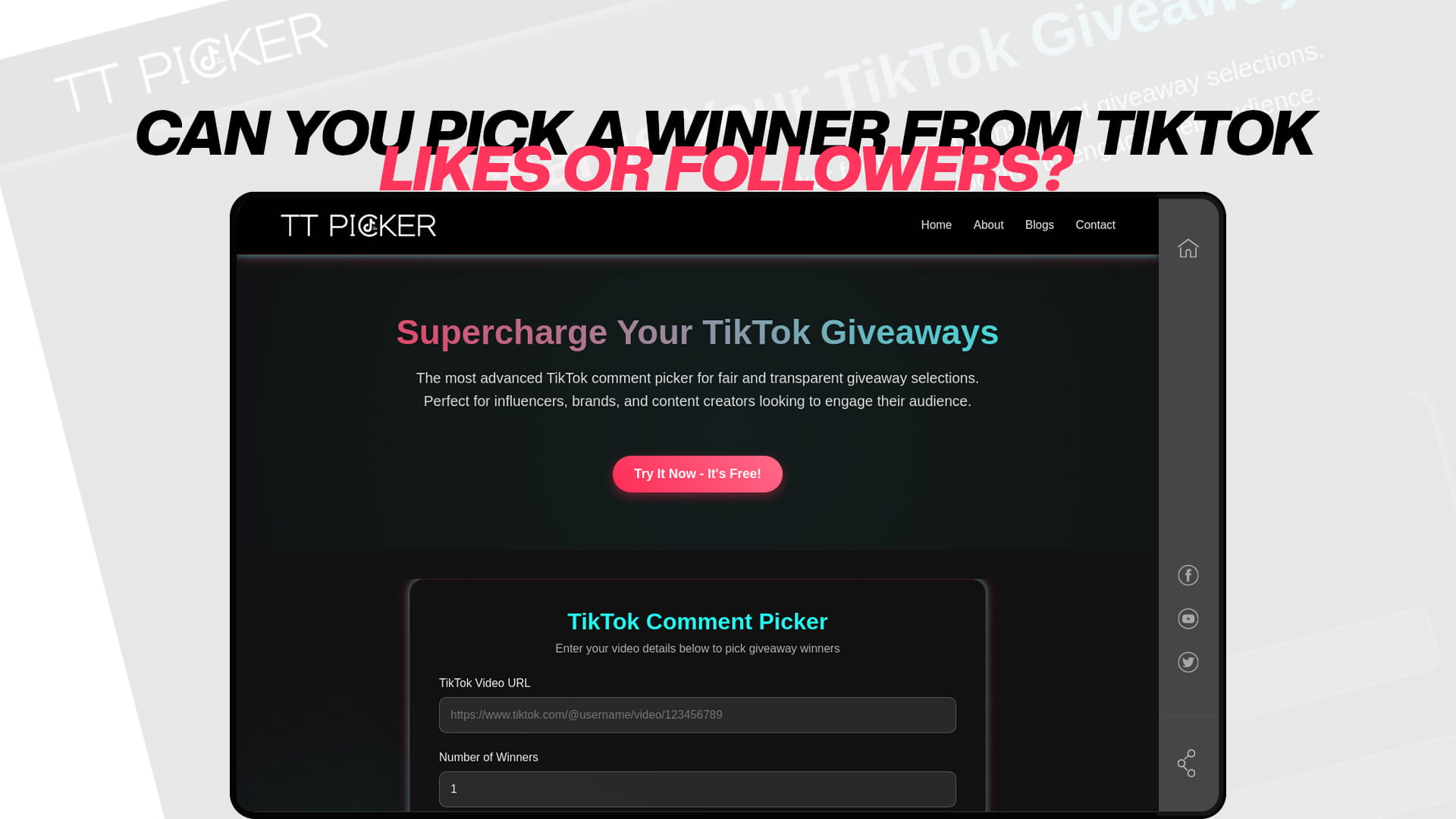 Can You Pick a Winner from TikTok Likes or Followers?