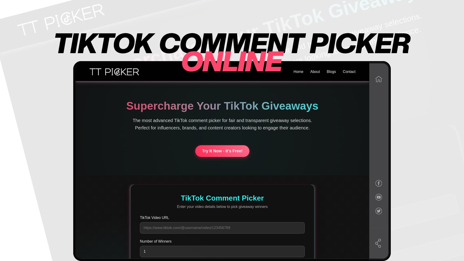 Tiktok Comment Picker Online