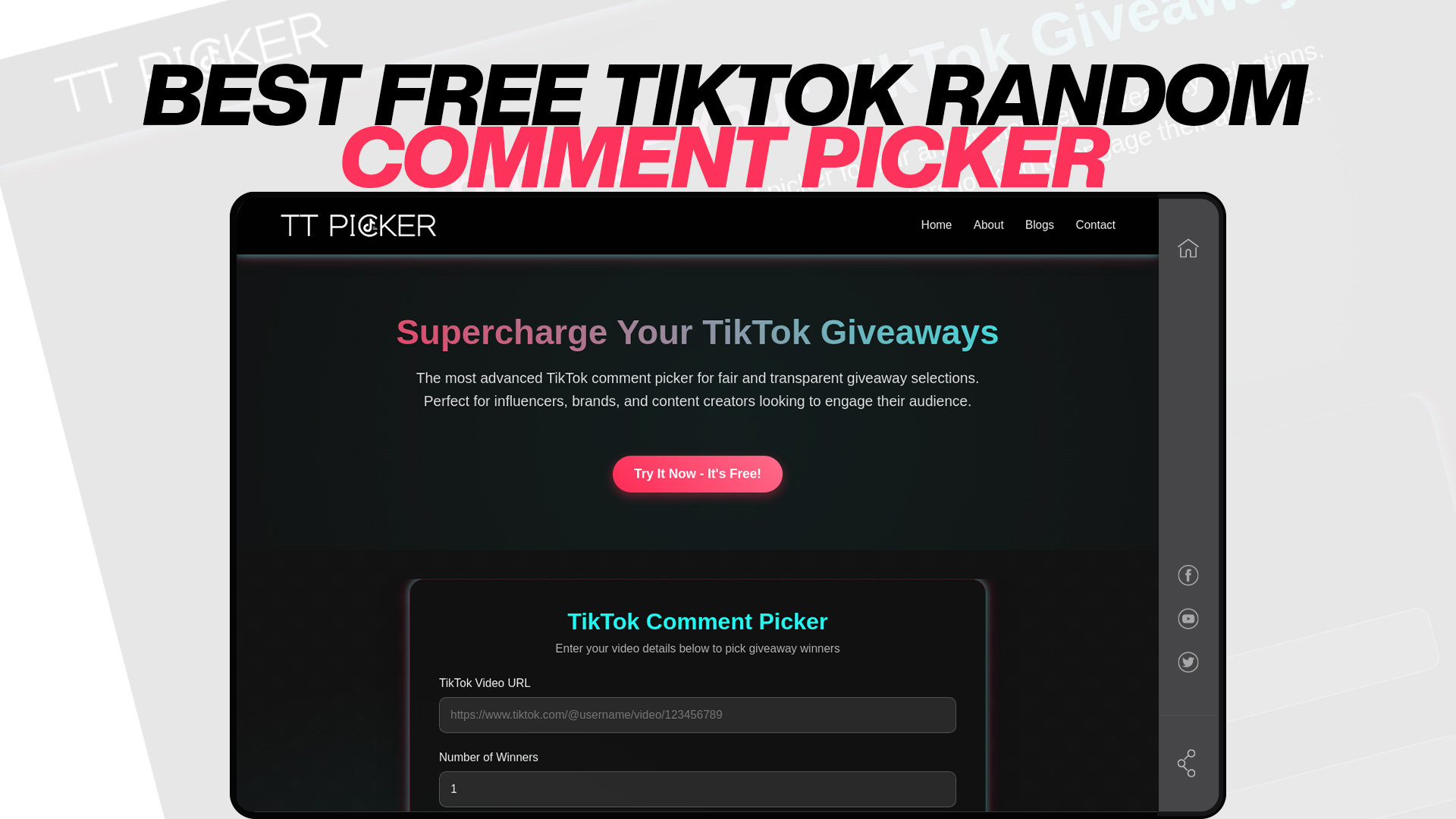 Best Free Tiktok Random Comment Picker