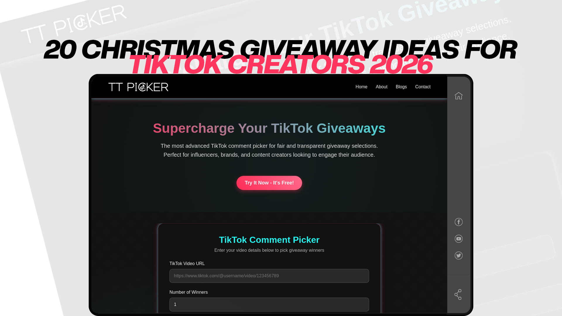 20 Christmas Giveaway Ideas for TikTok Creators 2026