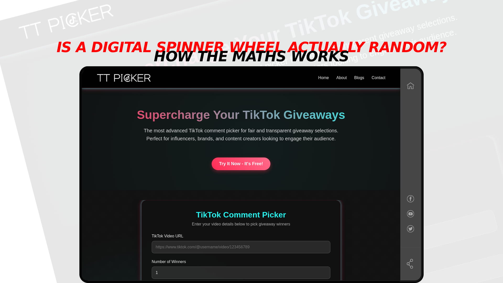 Is a Digital Spinner Wheel Actually Random? How the Maths Works