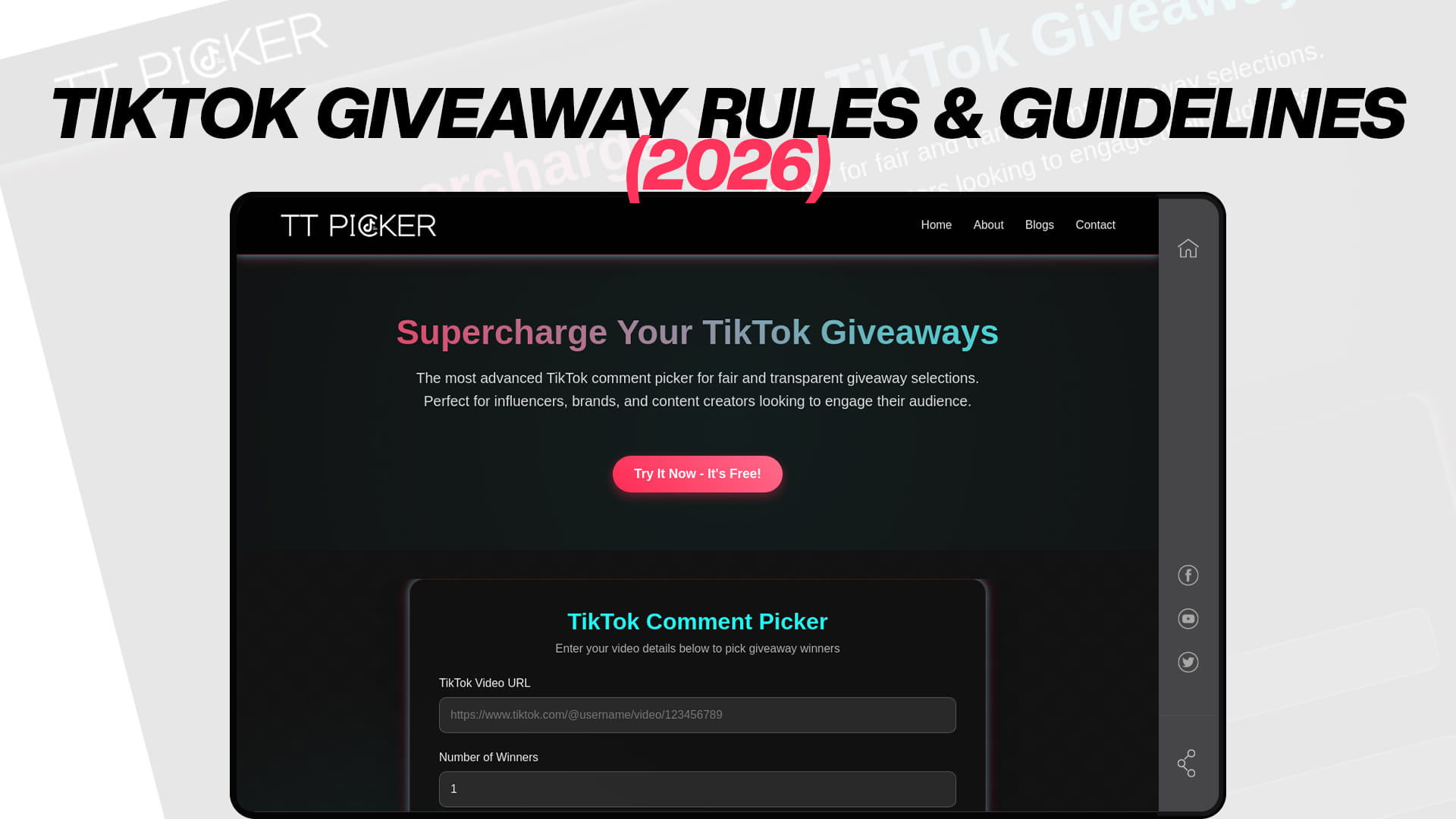 TikTok Giveaway Rules & Guidelines