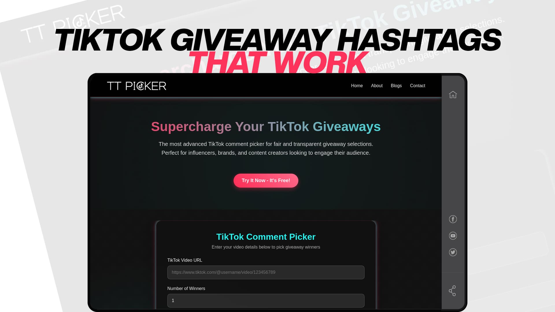 TikTok Giveaway Hashtags That Work