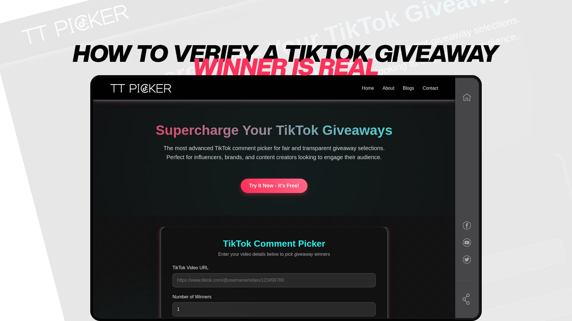 How to Verify a TikTok Giveaway Winner Is Real