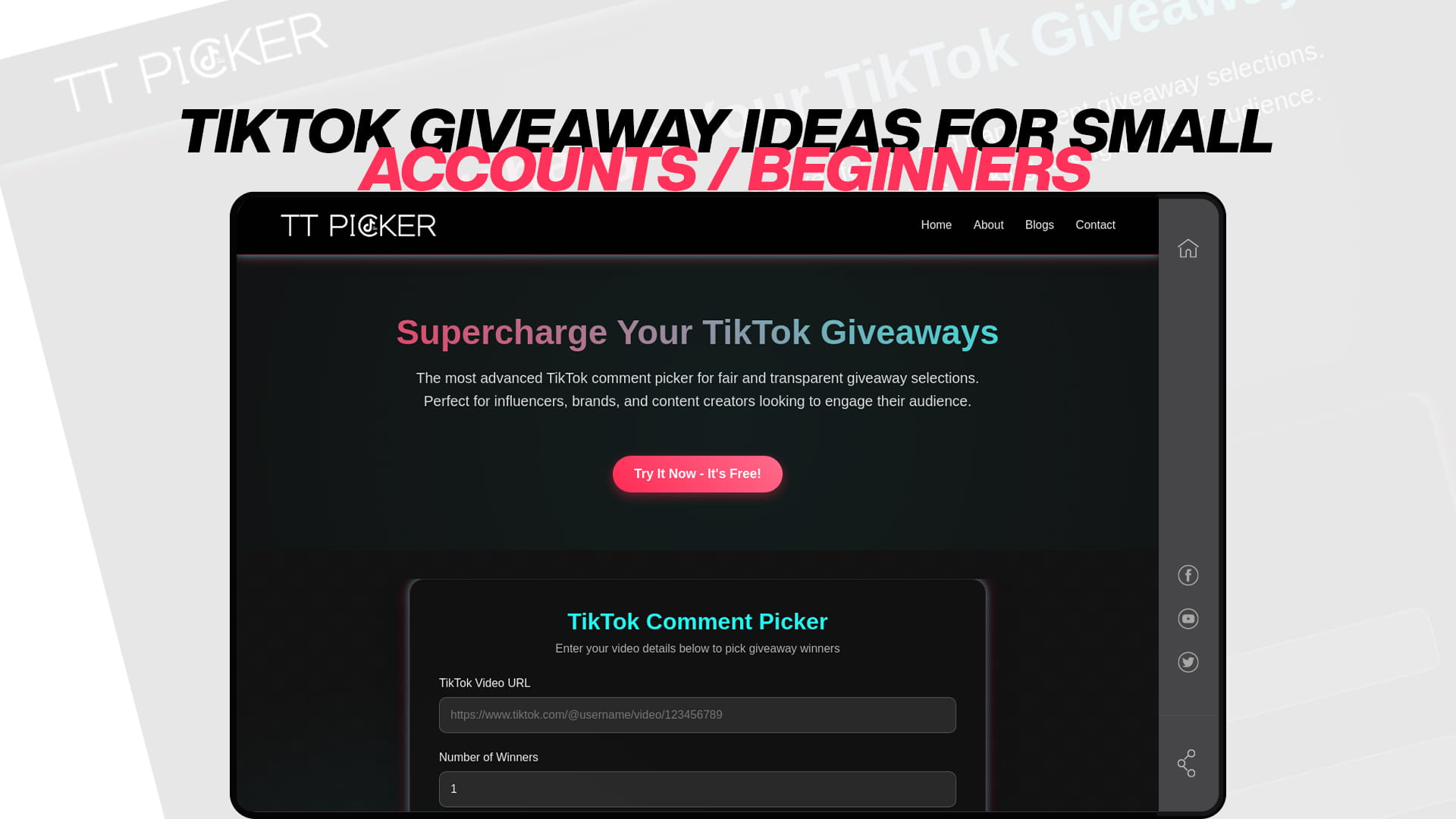 TikTok Giveaway Ideas for Small Accounts / Beginners