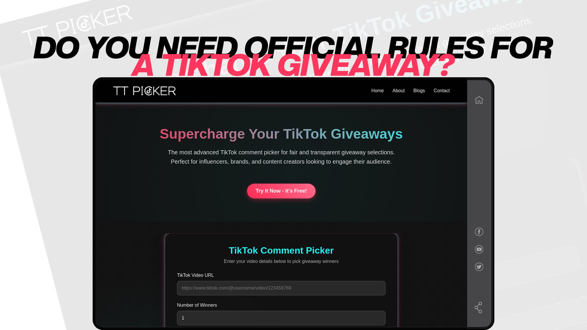 Do You Need Official Rules for a TikTok Giveaway?