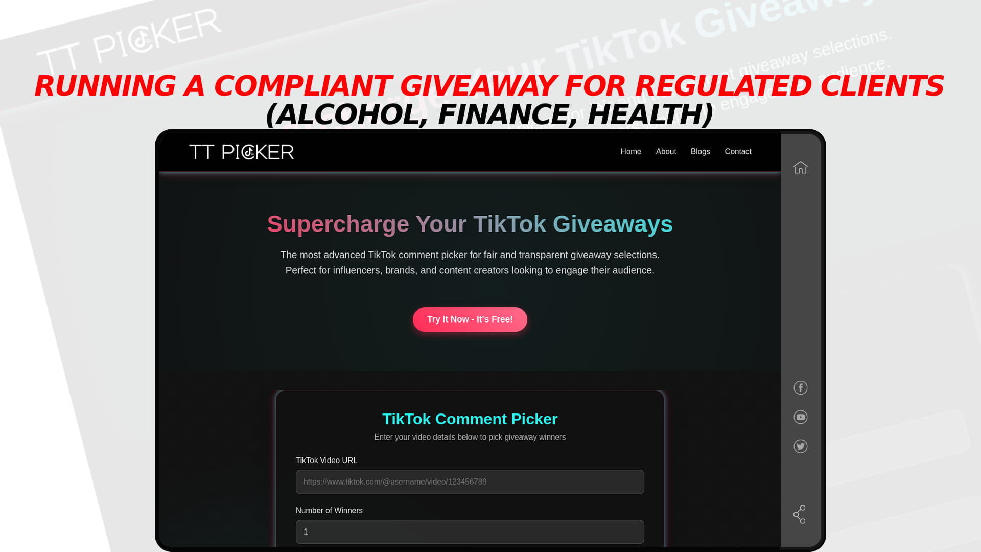 Running a Compliant Giveaway for Regulated Clients (Alcohol, Finance, Health)