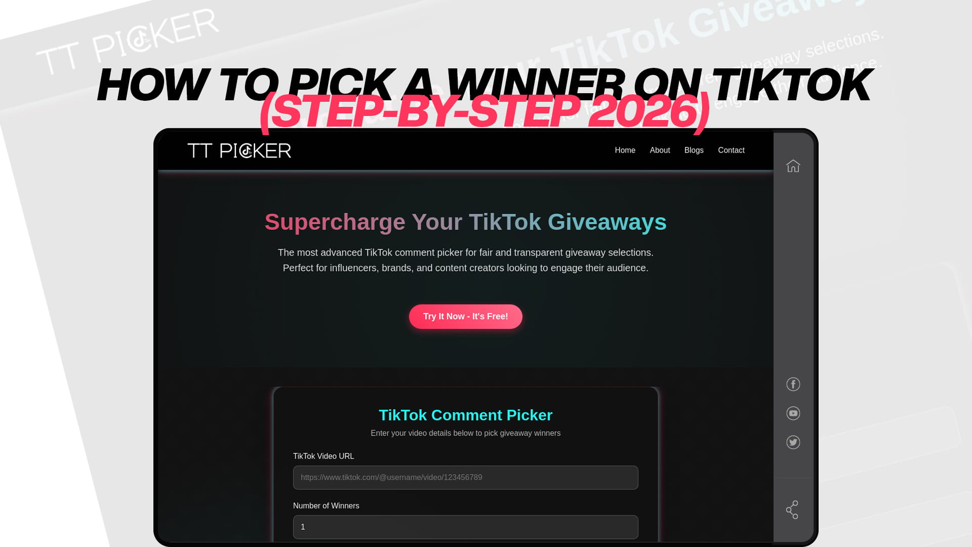 How to Pick a Winner on TikTok (Step-by-Step 2026)