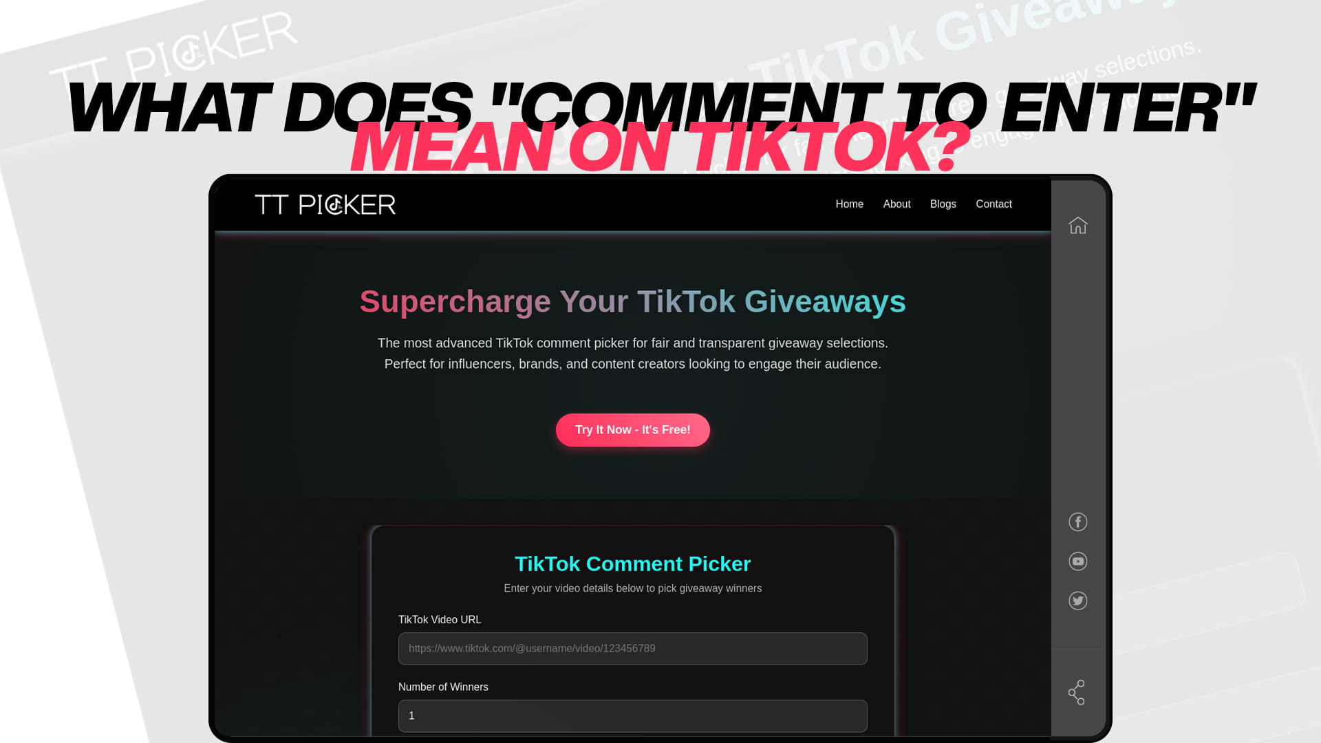 What Does Comment to Enter Mean on TikTok?