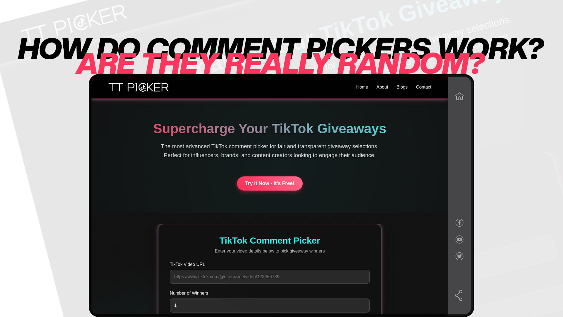 How Do Comment Pickers Work? Are They Really Random?