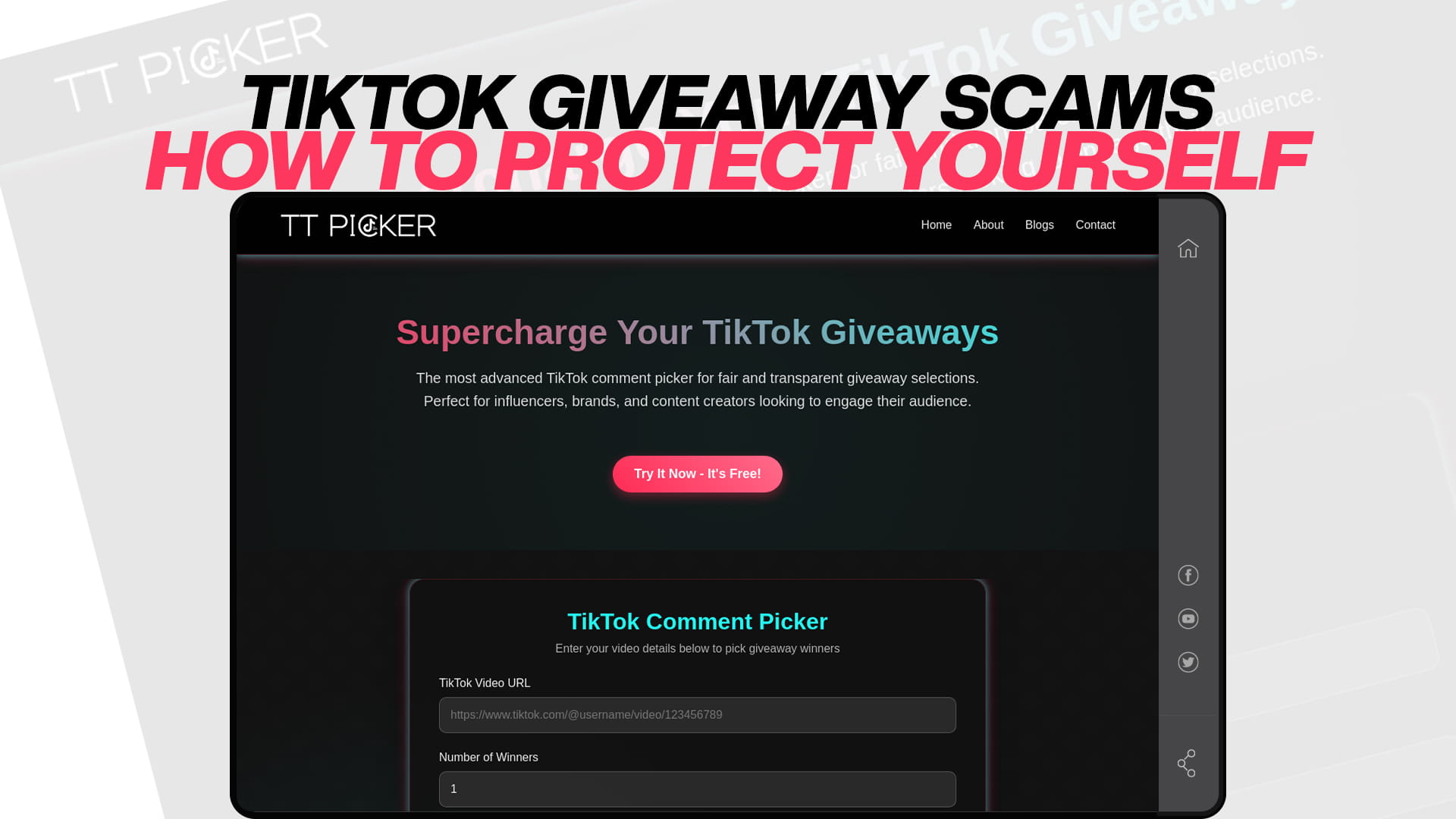 TikTok Giveaway Scams - How to Protect Yourself