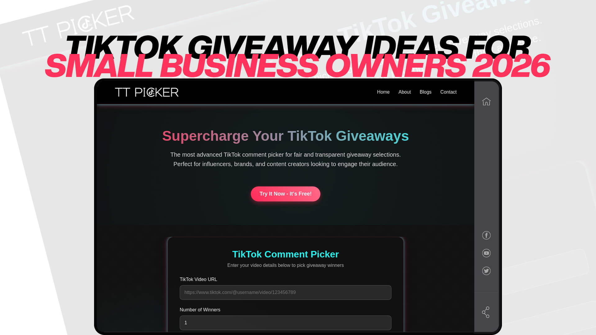 TikTok Giveaway Ideas for Small Business Owners 2026