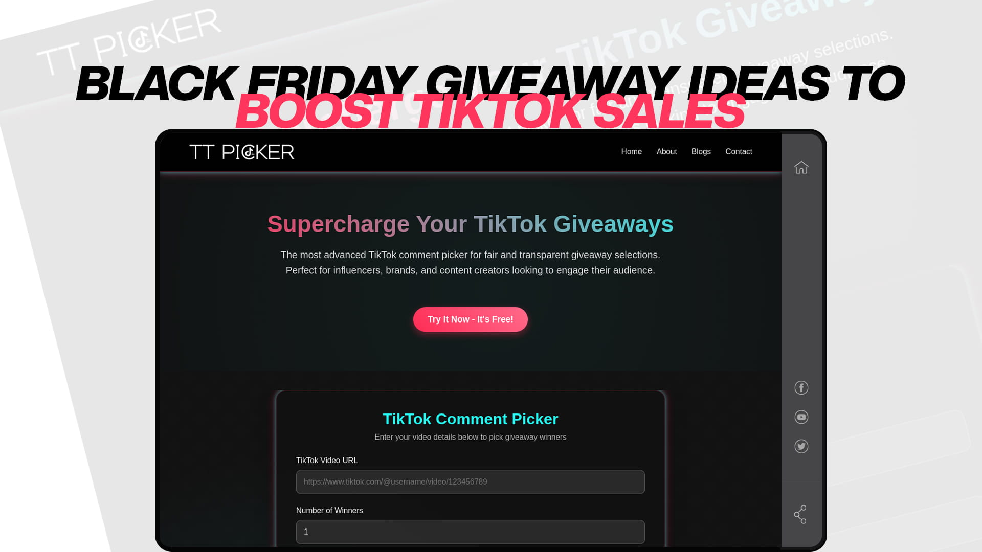 Black Friday Giveaway Ideas to Boost TikTok Sales