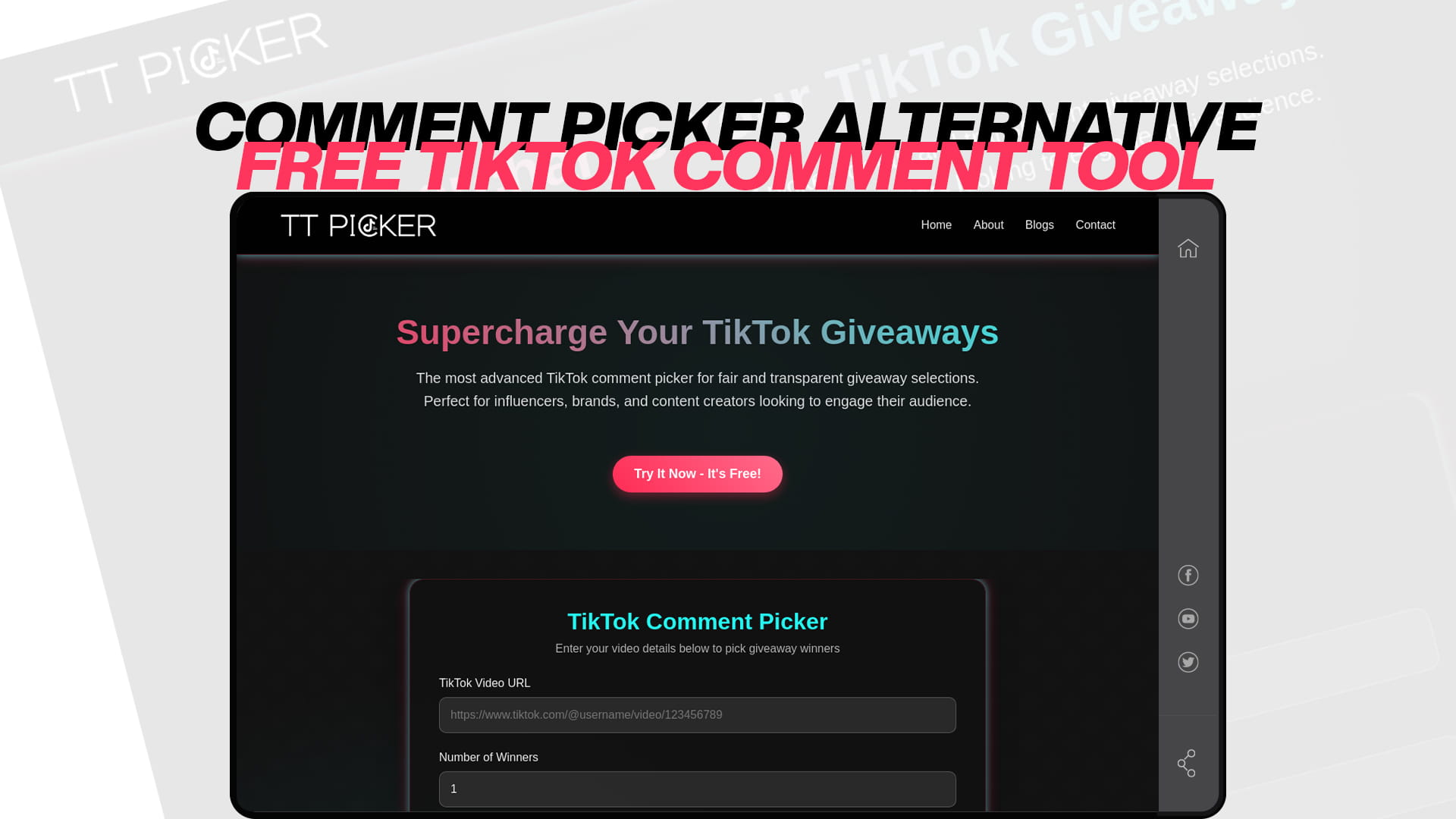 Comment Picker Alternative: Free TikTok Comment Tool