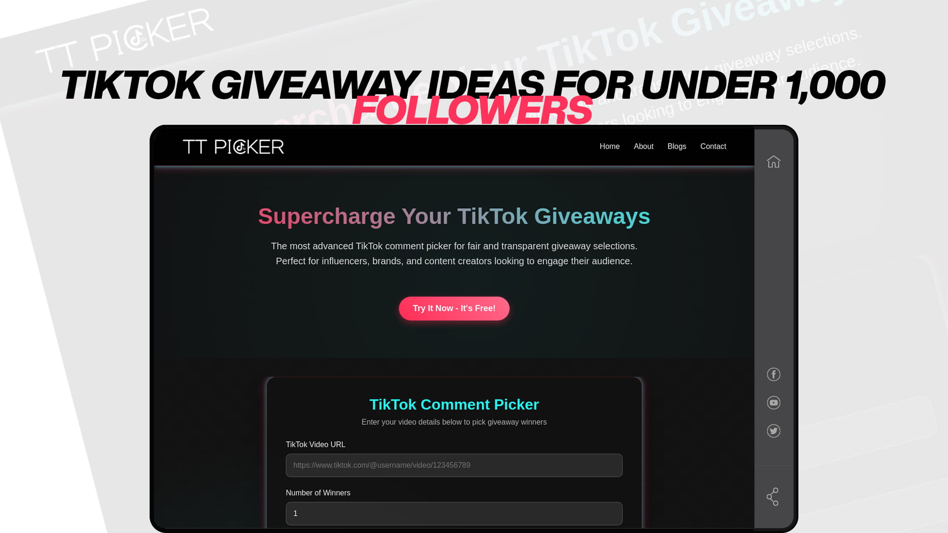 TikTok Giveaway Ideas for Under 1,000 Followers