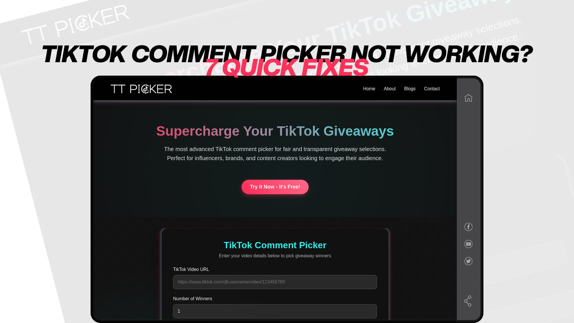 TikTok Comment Picker Not Working? 7 Quick Fixes