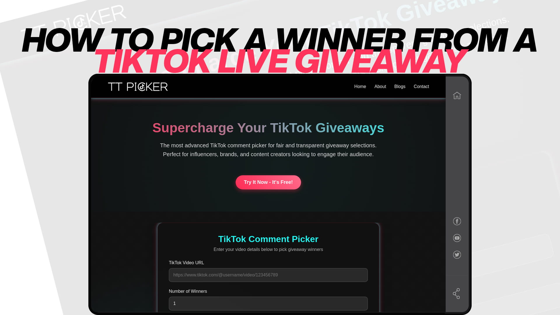 How to Pick a Winner From a TikTok LIVE Giveaway