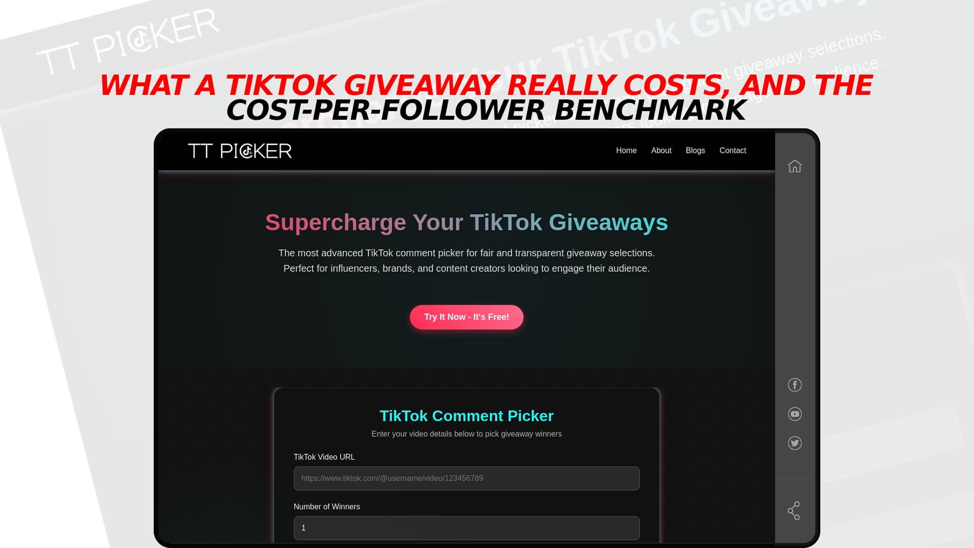 What a TikTok Giveaway Really Costs, and the Cost-Per-Follower Benchmark