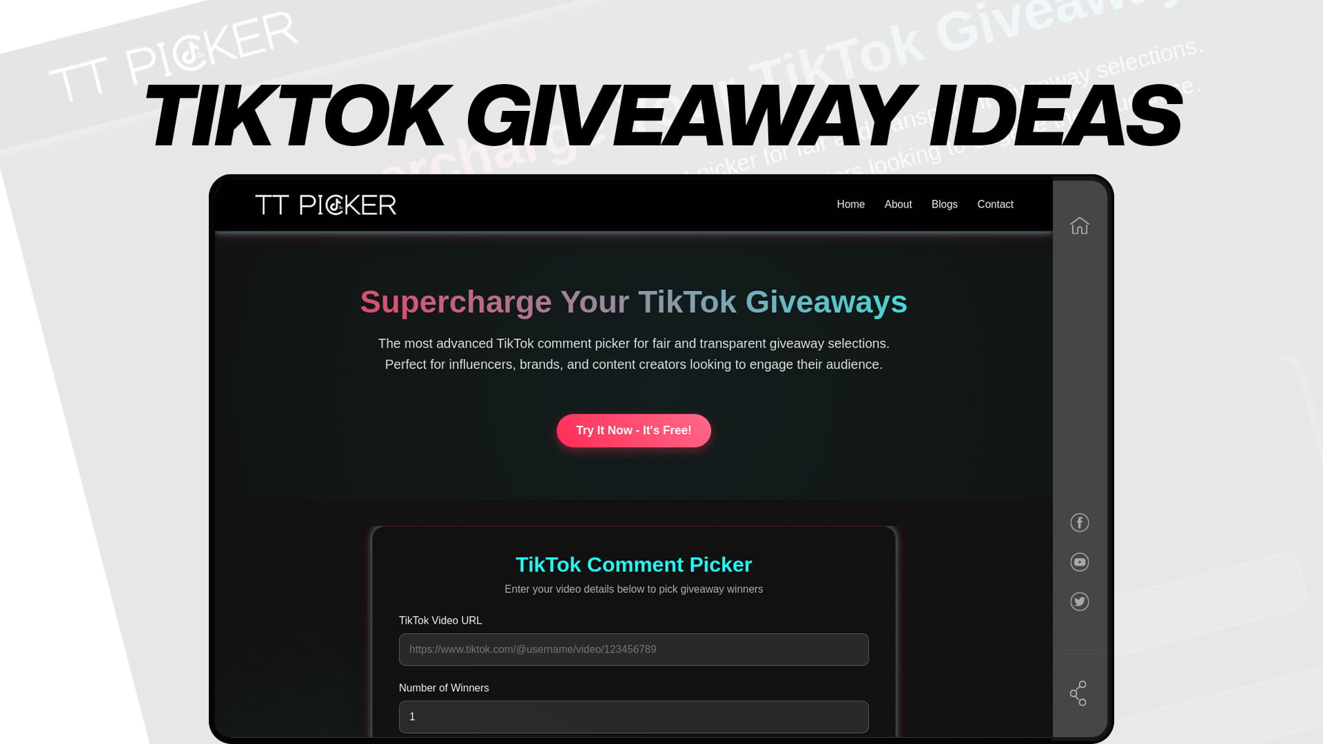 TikTok Giveaway Ideas