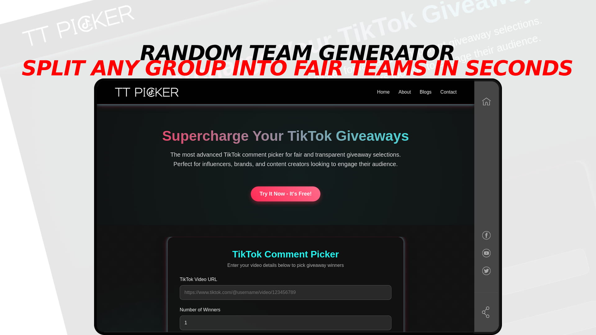 Random Team Generator: Split Any Group Into Fair Teams in Seconds