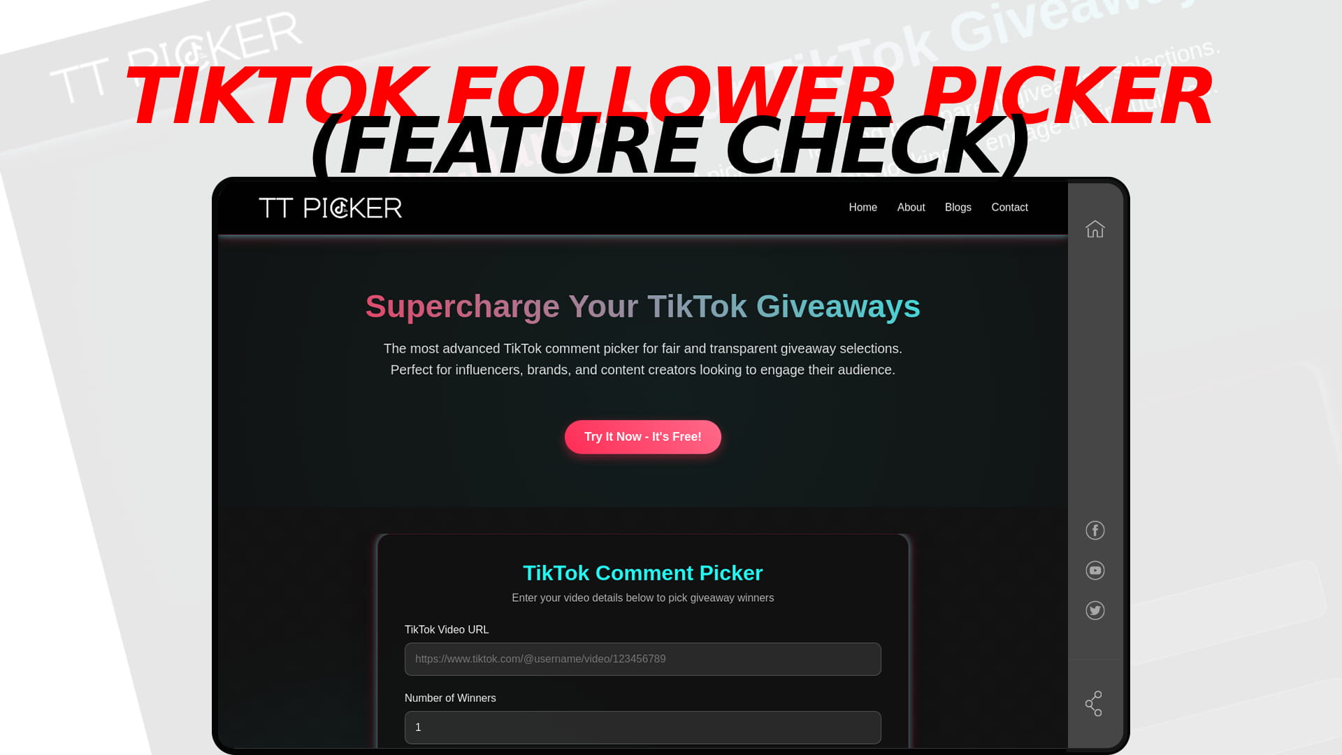 TikTok Follower Picker (Feature check)